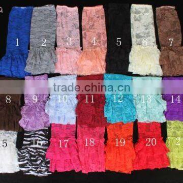 2112 Hot sale! new design baby lace leg warmers