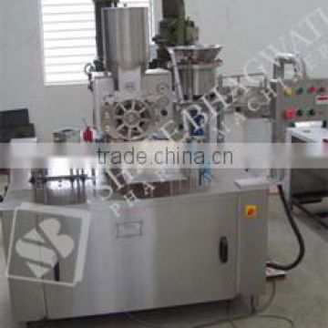 Automatic Single Head Rotary Dry Syrup Powder Filling Machine