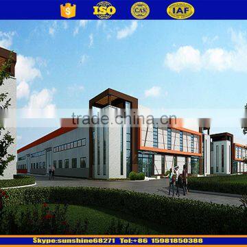 High qulity prefabricated steel structure office building