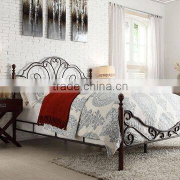 modern metal bed frame cover