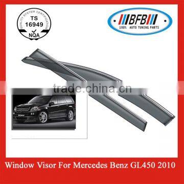 car body kits side PMMA 2010 GL450 door visor FOR Mercedes