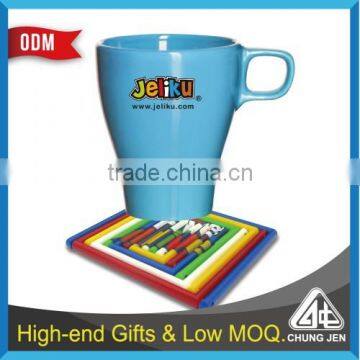 Promotional Gift Eco-friendly Coffee Cup Mat/ Coaster/phone holder