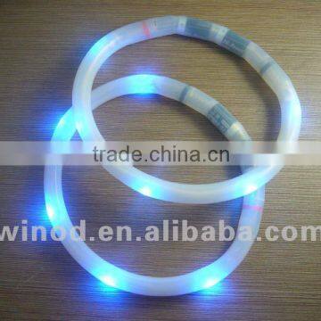 LED flashing Silicon pet Collars