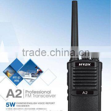 Fancy Walkie Talkie HYDX-A2 PC Programmable Radio Transceiver