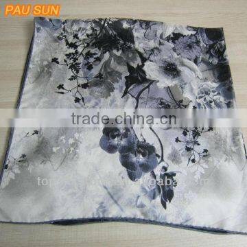 Fashion accessory,designer brand twill silk scarf