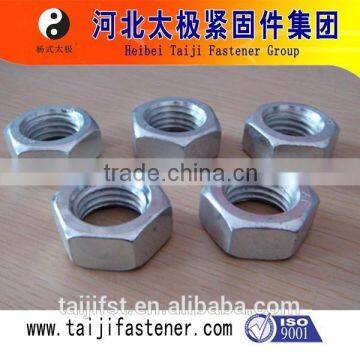 Hot dip galvanized screw and nuts