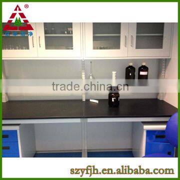 China Supplier Steel Wood Lab Bench with Wall Cabinet