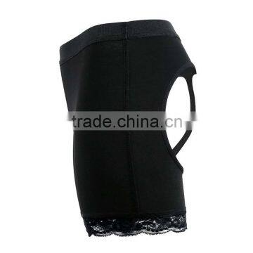 S-SHAPER Women Compression Shorts Thigh Shapers Butt Lifter Cotton Lining With Lace Enhance Buttocks Slimming Shorts Drop Inches photo-3