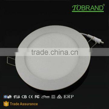 ultra thin design slim 3W 6W 9w 18w led down light round led panel light