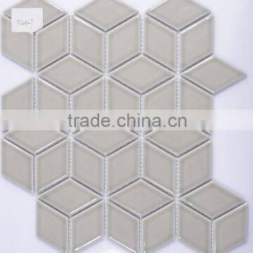 popular design glass mosaic tile for bathroom