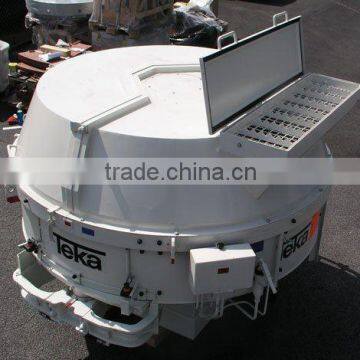 High quality Teka Pan Concrete Mixer Prices in India 0.75m3 model THZ1125