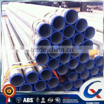 Hot dip galvanized steel pipe with both ends thread