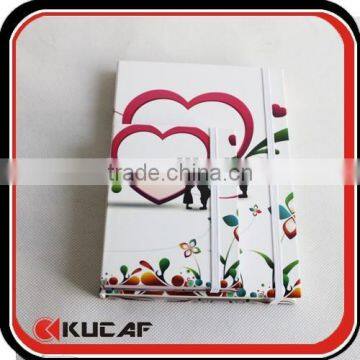 Sweet series hardcover gift notebook with elastic strap