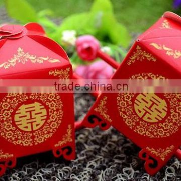 China retro style wedding gift box customized design