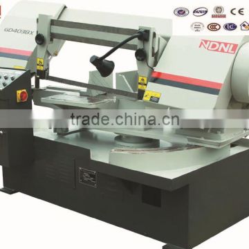 Rotary Semi-auto Bandsaw machine GD4028X, cut Metal machine