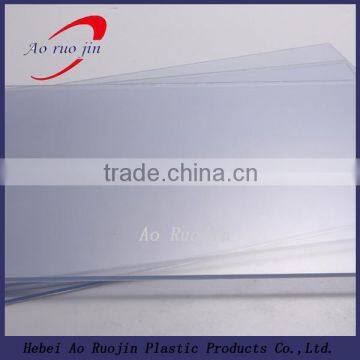 Flexible clear plastic sheets transparent PVC sheets