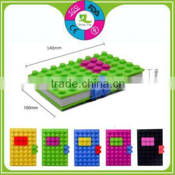 Silicone Blocks Cover Notebook photo-3