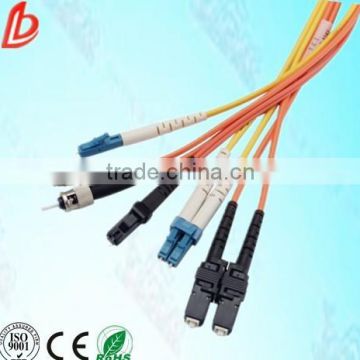 Lc/SC/FC/ST/MT-RJ optical fiber patch cord with PC UPC APC Connector