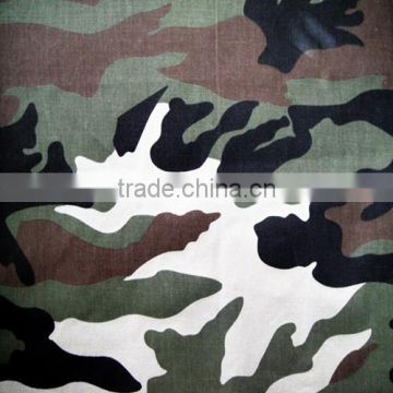 red camouflage fabric