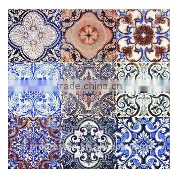 flower design tiles, living room tiles design, digital printing ceramic tile flooring (PMTR66003)