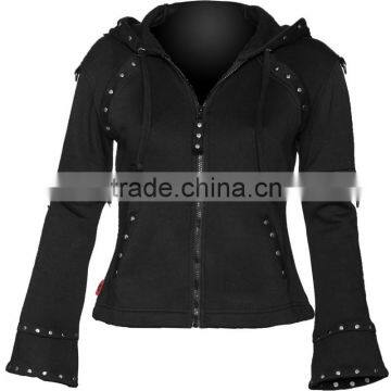 2016 Fine Victorian Black Trench Goth/Steampunk Jacket