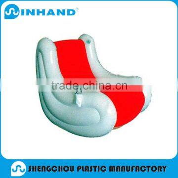 White PVC Inflatable Single Sofa Chair