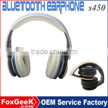 2015 new bluetooth earphone in high quality and handsfree stereo earphone in alibaba