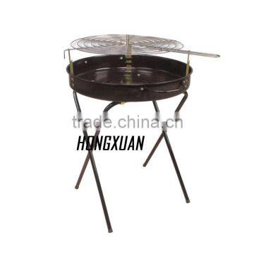 Mosquito Coil Style Grill / Portable Grill with Wheel Easliy Carrying Hamburg Grill Barbecue