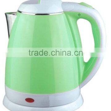 green color plastic kettle