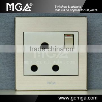 15A electric switch and socket