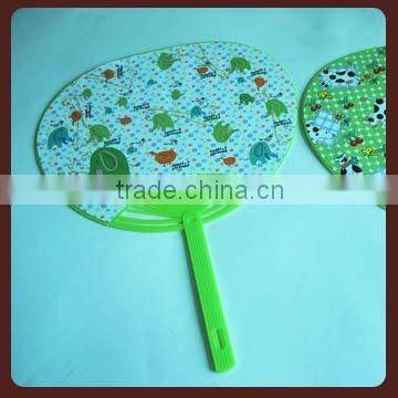 2013 new design hot sale plastic fan pp hand fan promotion fan