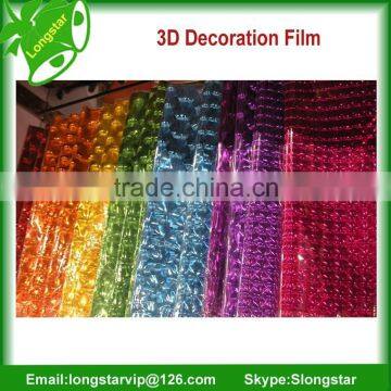 Super Quality 3D Lamination Film Used For Gif Bag Decoration