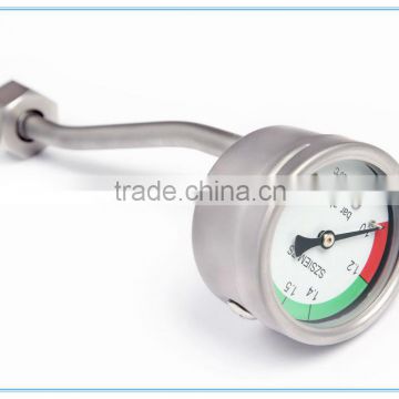 China manufacturer Stainless steel precision SF6 pressure gauge