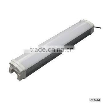 2016 new product ip65 sensor tri-proof led linear light with 20W/30w/40w/60w/80w led source Aluminum Alloy Lamp Body Material