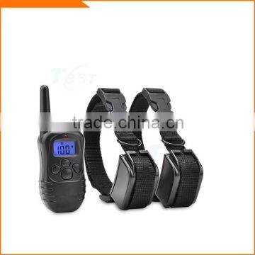 M81B Dog Training Shock Collar with blue backlight