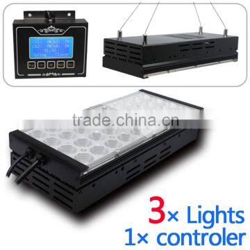 48inch tank suitable programmable led aquarium light dimmable with smart fan 4 channels dimmable for marine tank