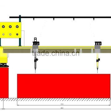 KCG economy CNC flame / plasma cutting machine