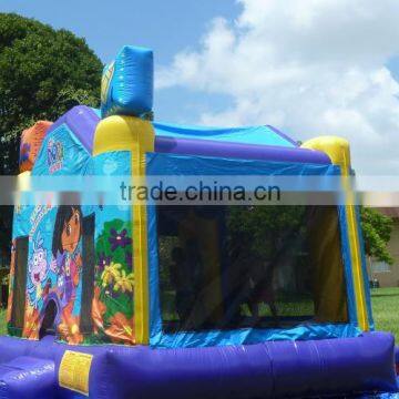Dora Explorer Moonwalk, Dora Theme Inflatable Bounce House photo-4