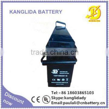 12v100ah Solar Agm Gel Battery, Deep Cycle Battery for UPS photo-3