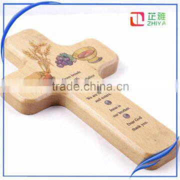 Handmade Religious Cross Wood decoration home supplier new hot products