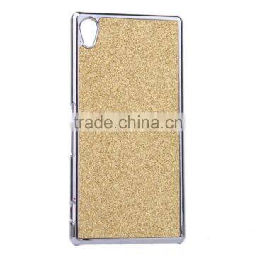 Glittery Powder Leather Plated PC Case for Sony Xperia Z4, PC Case for Sony Xperia Z4,Case for Xperia Z4