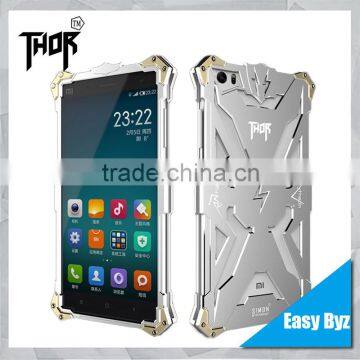 Hot sale metal shockproof mobile phone case for xiaomi note