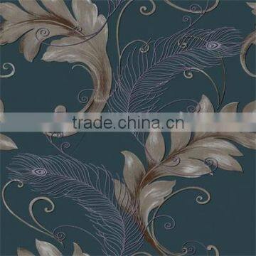Heavy Embossed Household Oriental Waterproof Home Interior PVC Wallpaper photo-4