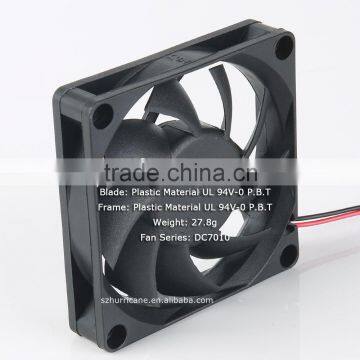 70mm dc7010 dc brushless fan 12v power year