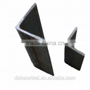 MS black/galvanized Steel Angle bar, equal Angle Steel