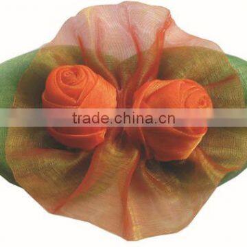 Hot new products for 2014 handmade tulle flower