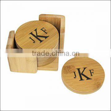 Hot Sale High Quality Professional Wooden Water Mug Cup Heat Insulated Pad Coaster photo-4