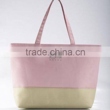 Promotional canvas beach bag