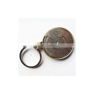 High quality metal crafts gifts one pound coin metal keychain