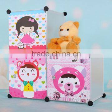 High quality plastic kids cabinet